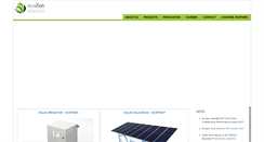 Desktop Screenshot of ecozensolutions.com